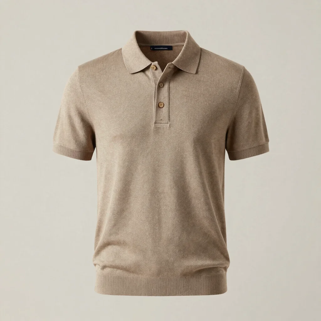 Cotton Knit Polo